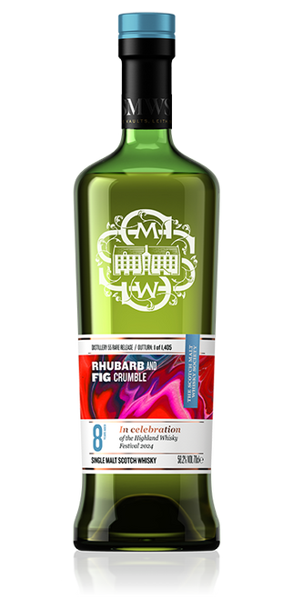 Rhubarb and fig crumble