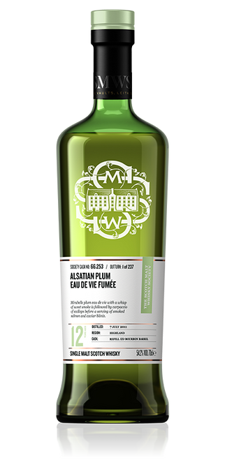 Alsatian plum eau de vie fumée