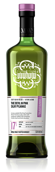 The devil in pink silky pyjamas