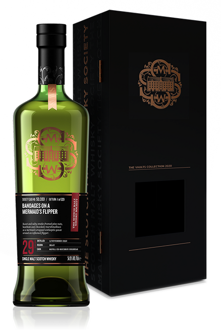 Bandages on a mermaids flipper