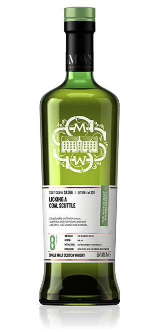 Licking a coal scuttle