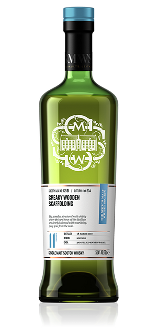 Creaky wooden scaffolding