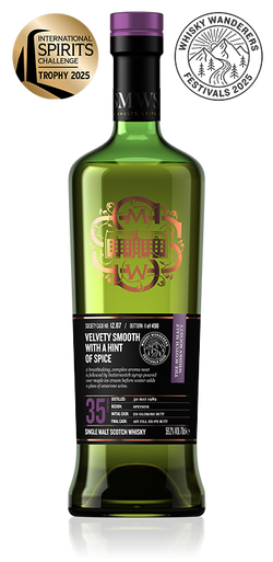 Velvety smooth with a hint of spice (12.87) | SMWS