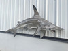 In Stock 96 Inch Hammerhead Shark Full Mount - Side View