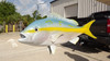 24" Yellowtail Snapper 3D Fish Mount Replica - Suspension Mount