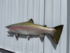 39 Inch Steelhead Trout Half Mount Fish Mount - Flank View 39 Inch Steelhead Trout Half Mount Fish Mount - Flank View