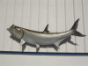 80 Inch Tarpon Full Fish Mount - Side View