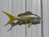 In Stock 27 In Yellowtail Snapper Full Fish Mount - Side View