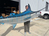 124 inch blue marlin fish replica in stock