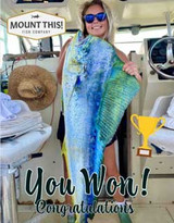 Congratulations to Teagan Andreski For Winning Our Fish Mount Contest :-)