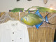 24" Queen Triggerfish Half Mount Replica