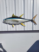 46 Inch Yellowfin Tuna Half Fish Mount - Side View