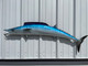 54 Inch Wahoo Fish Half Mount - Side View