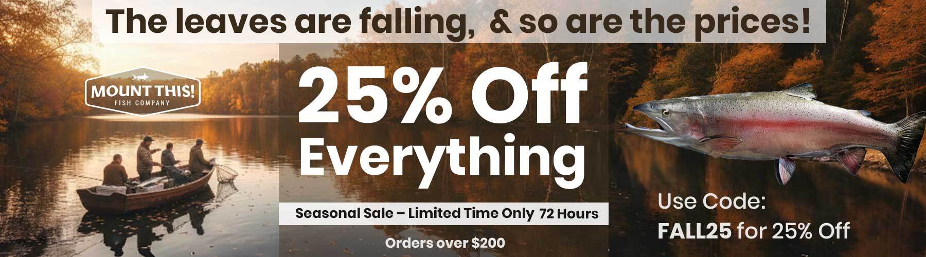 Deck The Fish Mount Walls