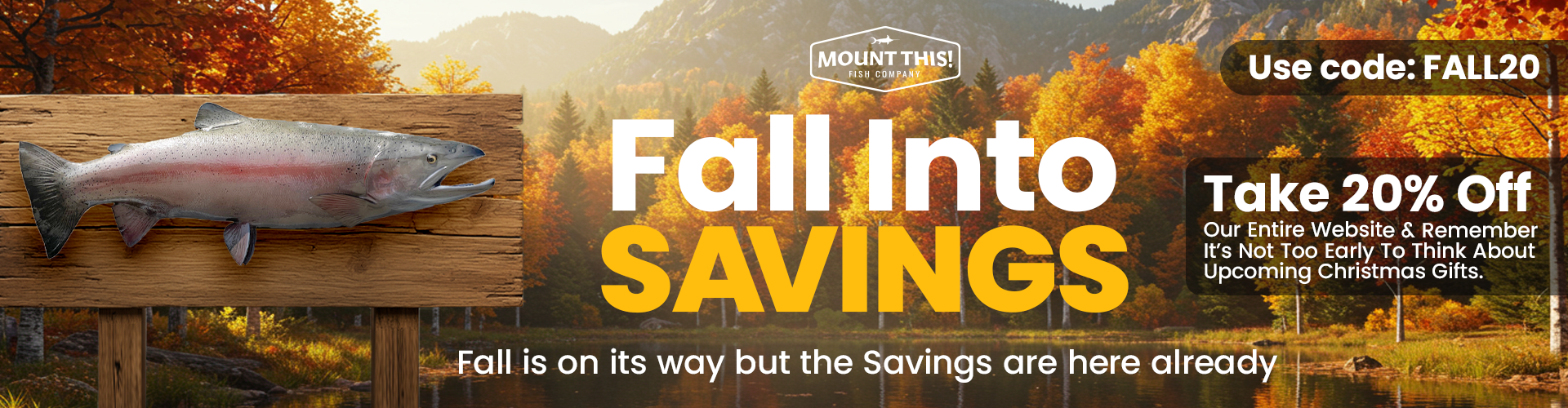 Labor Day Fish Mount Sale