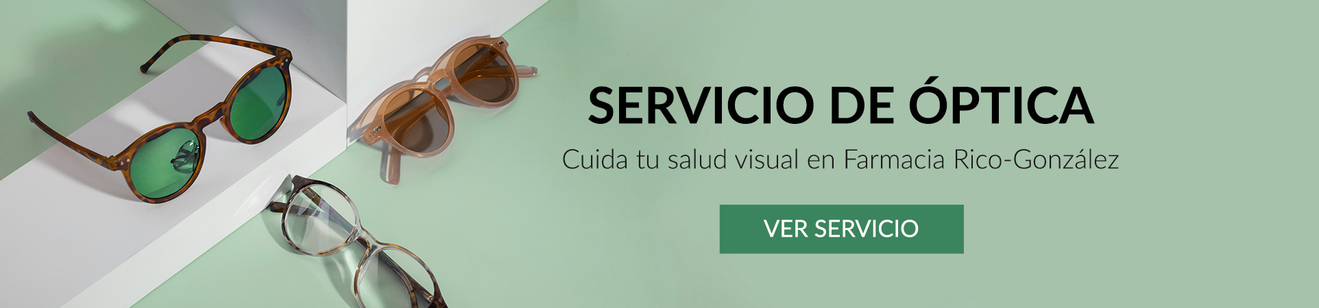 Servicio de óptica en Farmacia Rico-González en El Carpio