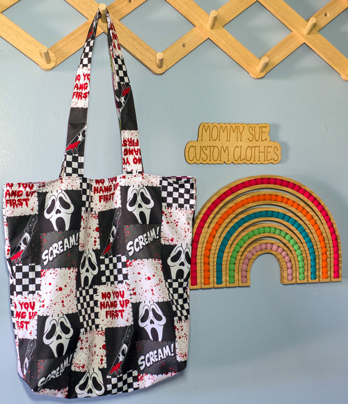 Scream Halloween Tote