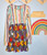Halloween Tunic size 7 long sleeves closed back