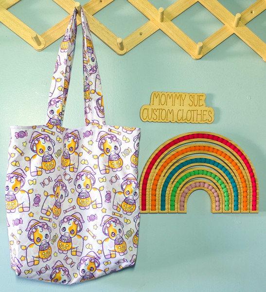 Candy Cows Halloween Tote