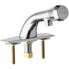 Chicago Faucets 857-E2805-665PSHAB 0.5 GPM Deck-Mounted Single-Supply Metering Faucet with 4 1/8" Cast Brass Spout