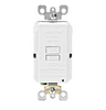 Leviton GFRBF-0KW 20 Amp 125-Volt Combo Self-Test Blank Face GFCI Outlet, White (2-Pack)