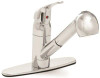 Premier Caliber Kitchen Faucet With Single Handle And Pull-Out Spray Spout' Chrome' Lead Free 126185
