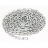 KingChain 3/16 in. x 25 ft. Grade 30 Zinc-Plated Steel Proof Coil Chain 678231