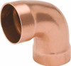 Mueller Industries W07401 DWV Copper Elbow 90 DEG 1-1/2 in