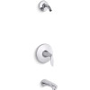 Kohler K-TLS5318-4-CP Refinia Bath And Shower Pressure-Blanced Tub and Shower Faucet