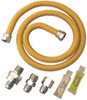 Watts 3577000 Gas Water Heater and Dryer Connector 1/2 in. OD 3/8 in.