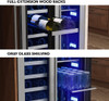 PRWB24C32BG Zephyr Presrv 24'' Wine Fridge & Beverage Refrigerator (Scratch and Dent)