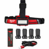 Milwaukee 2115-21 USB 3.0 Rechargeable 600 Lumens Low-Profile Headlamp