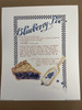 Blueberry Pie Recipe Signed by Linda Hutchinson  |By the Case- 75 per Case|