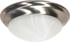 Monument 2-Light Brushed Nickel Flushmount Light 102559 |By the Pallet|