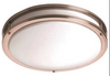 Monument 2- Light Satin Nickel Flushmount |By the Pallet|