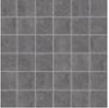 Spatial Rectified Dark Gray 11 3/4 x 11 3/4- 2x2 Square Matte Mosaic