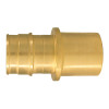 1 in. Brass PEX-A Barb x 1 in. Male Sweat Adapter |By the Case| 