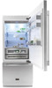  Fulgor F7PBM36S2R Milano 36" 700 Series Sofia Professional Counter Depth Built In Bottom Mount Refrigerator