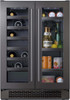 Avallon AWBC241EEFDBLSS 24 in. 21-Bottle Wine and 64-Can Built-In Beverage & Wine Cooler