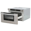 Sharp KB6524PSY 24 in. W 1.2 cu. ft. Built-in Microwave Drawer in Stainless Steel with Sensor Cooking