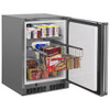 Marvel MOFZ224SS31A 24" Outdoor Built-In All Freezer with Door Style - Stainless Steel