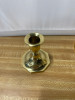 Vintage Brass Short Candle Holders Hexagonal  |By the Case| 