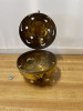 Vintage Brass Celestial Moon & Stars Ball Sphere |By the Case| 