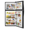 Whirlpool WRT138FFDB 18.25 cu. ft. Top Freezer Built-In and Standard Refrigerator in Black