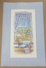 Vintage Art Print- Gingham Window- Signed by Carolyn Watson |By the Case- 100|