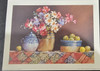 Vintage Art Print- Still Life W/ Flowers- Signed by Judy Gibson | By the Case- 100|