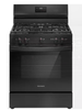 Frigidaire 30 in 5 Burner Freestanding Gas Range in Black
