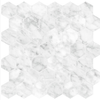 LaMarca 2" Hexagon Carrara Gioia Polished