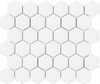 Hudson Brilliant 2' White Hexagon