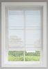 White Cordless Aluminum Blind 65x84x1